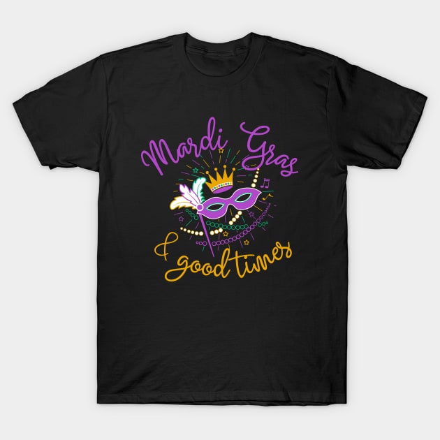 Mardi Gras T-Shirt by HappyPeeps